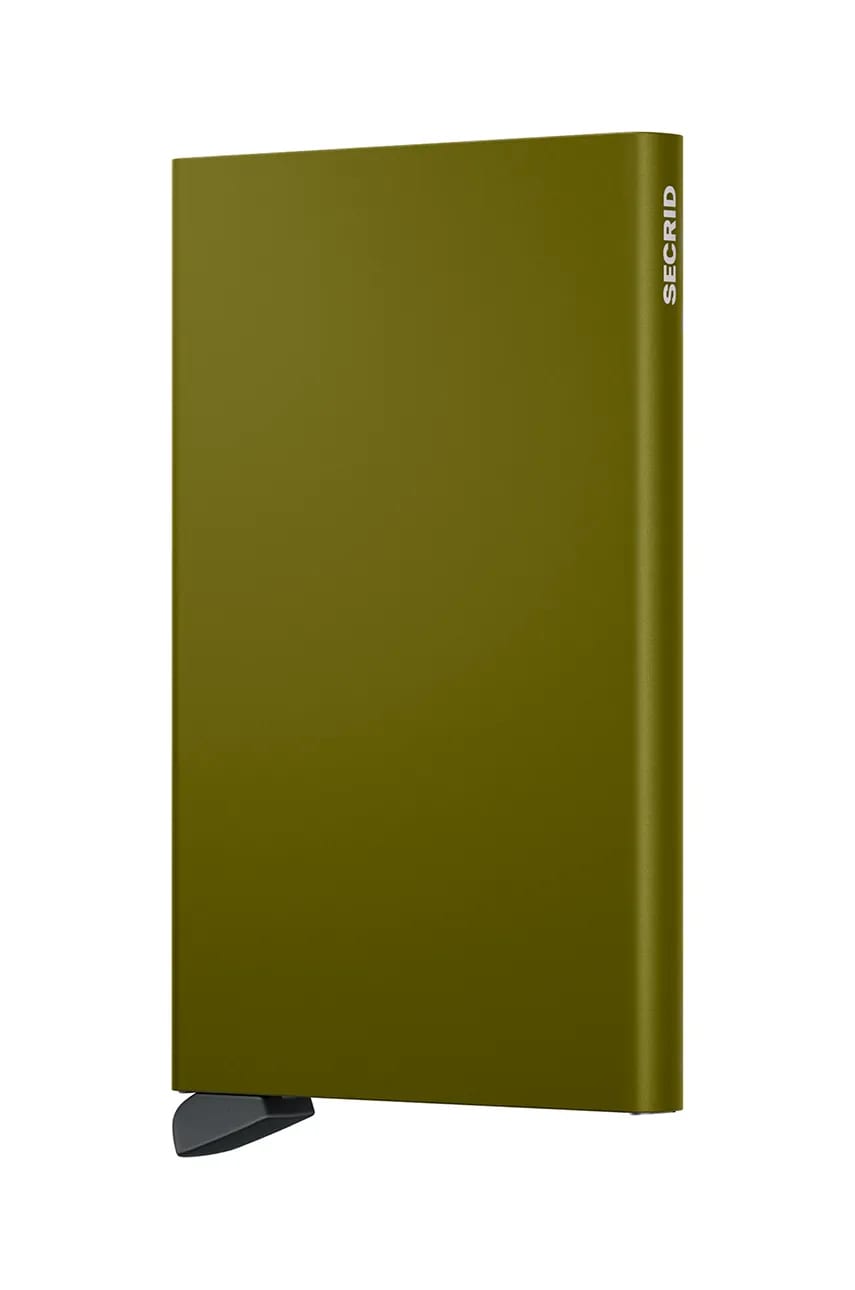 Secrid portofel culoarea verde, C-Kelp