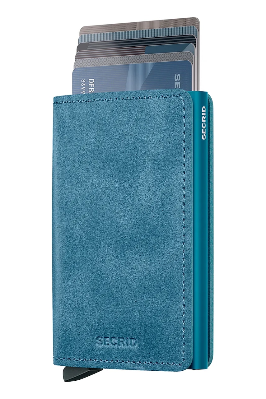 Кожаный кошелек Secrid SV-Teal Кожаный кошелек Secrid SV-Teal