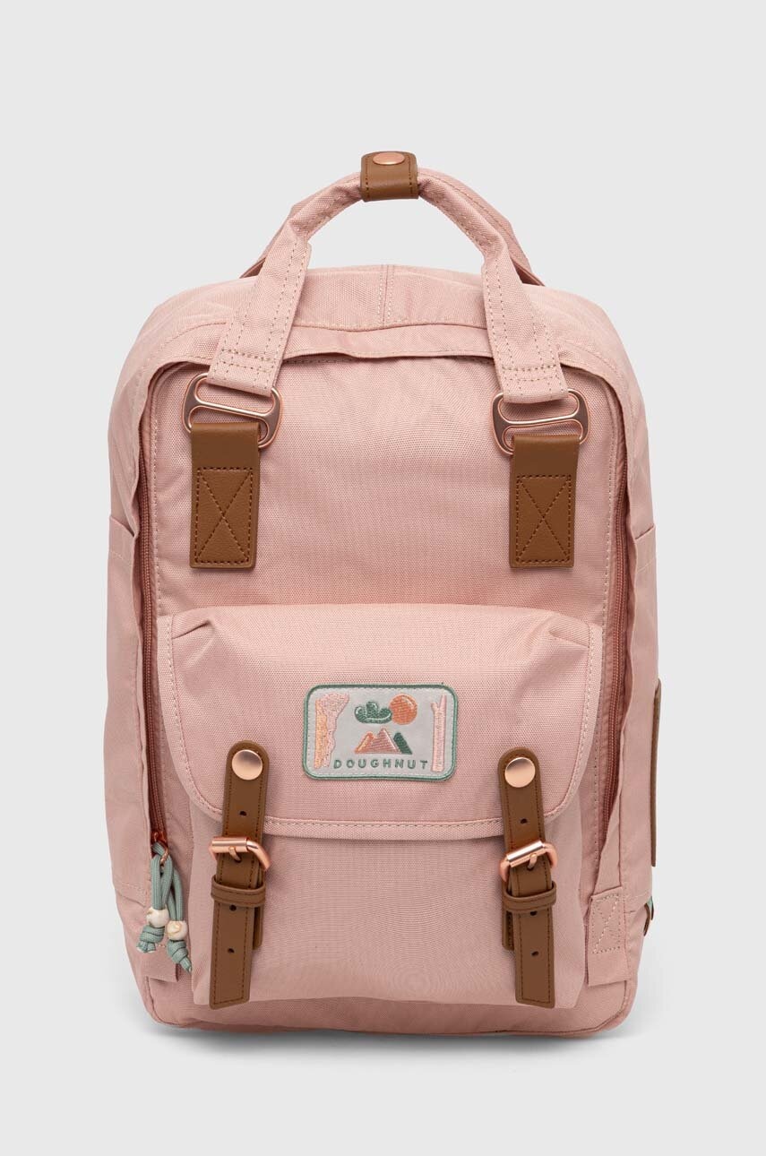 Doughnut rucsac Macaroon Dreamwalker femei, culoarea roz, mare, neted, D010DW-0088