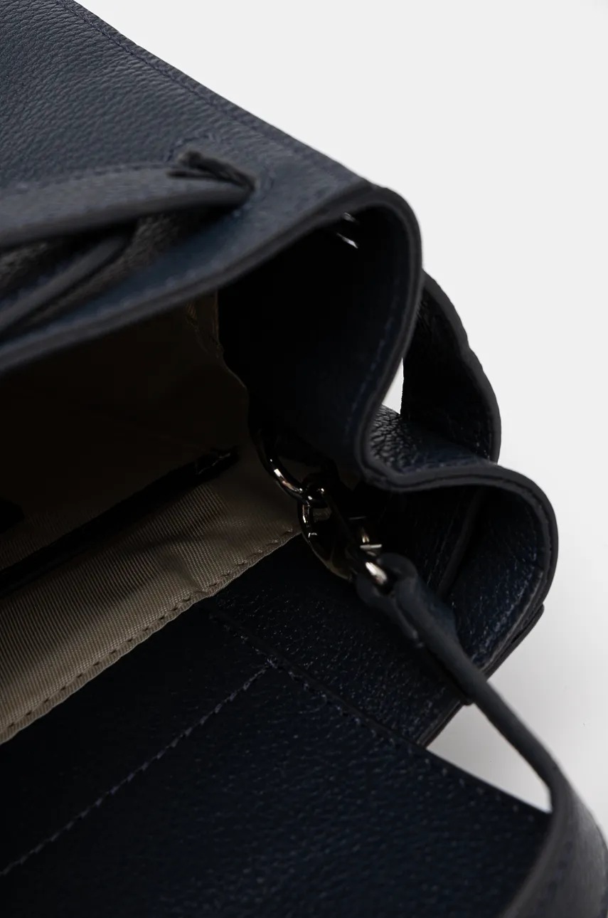 Δερμάτινο σακίδιο Silvian Heach CARACCIOLO γυναικείο, χρώμα: ναυτικό μπλε, RCP25013ZA φωτογραφία