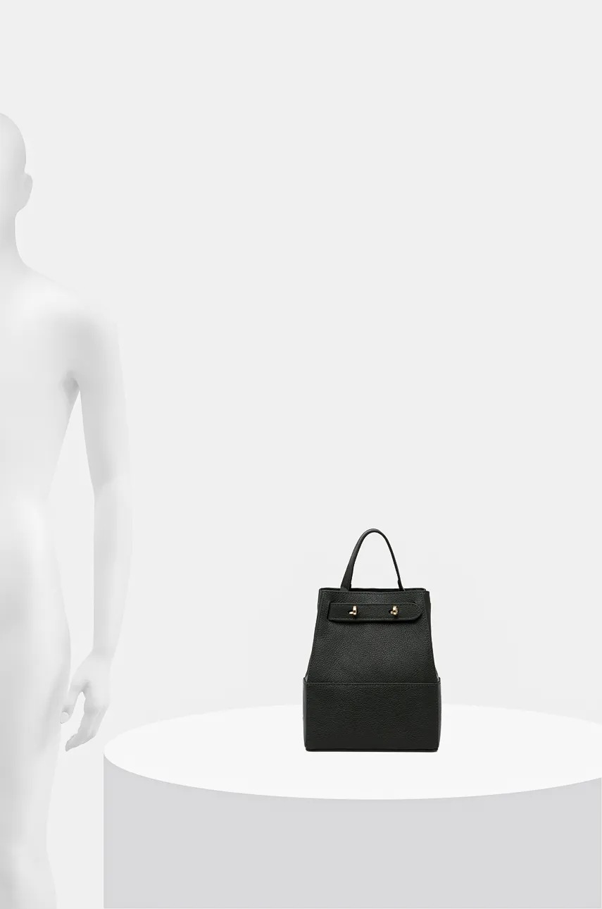 Δερμάτινο σακίδιο Silvian Heach CARACCIOLO γυναικείο, χρώμα: πράσινο, RCP25013ZA φωτογραφία