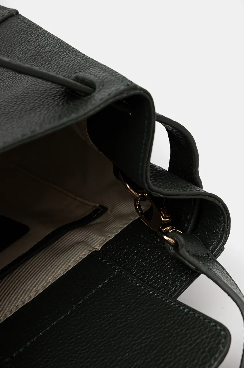 Δερμάτινο σακίδιο Silvian Heach CARACCIOLO γυναικείο, χρώμα: πράσινο, RCP25013ZA φωτογραφία