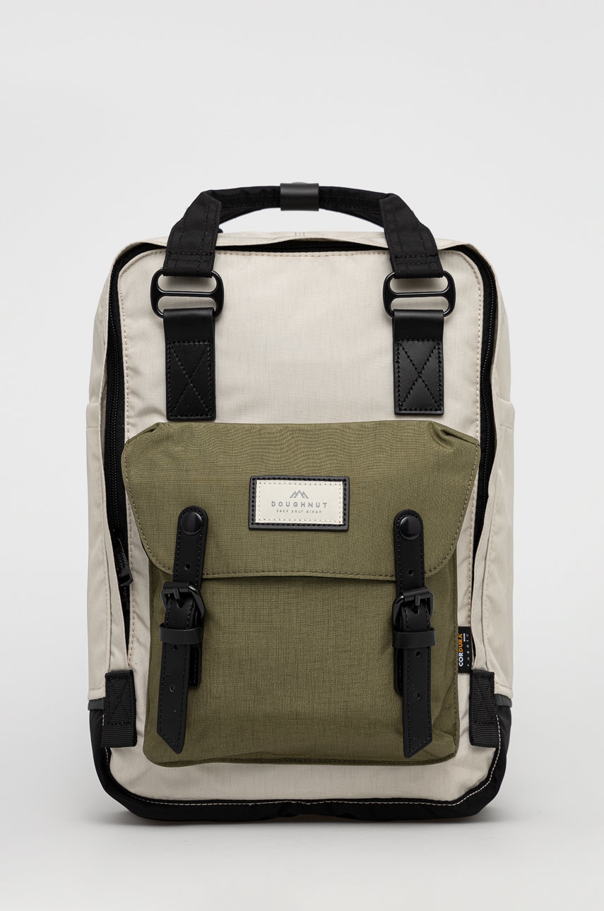 Doughnut rucsac culoarea bej, mare, neted