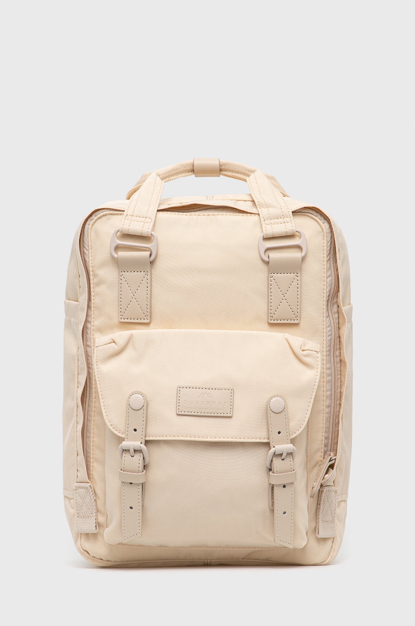 Doughnut rucsac culoarea bej, mare, neted