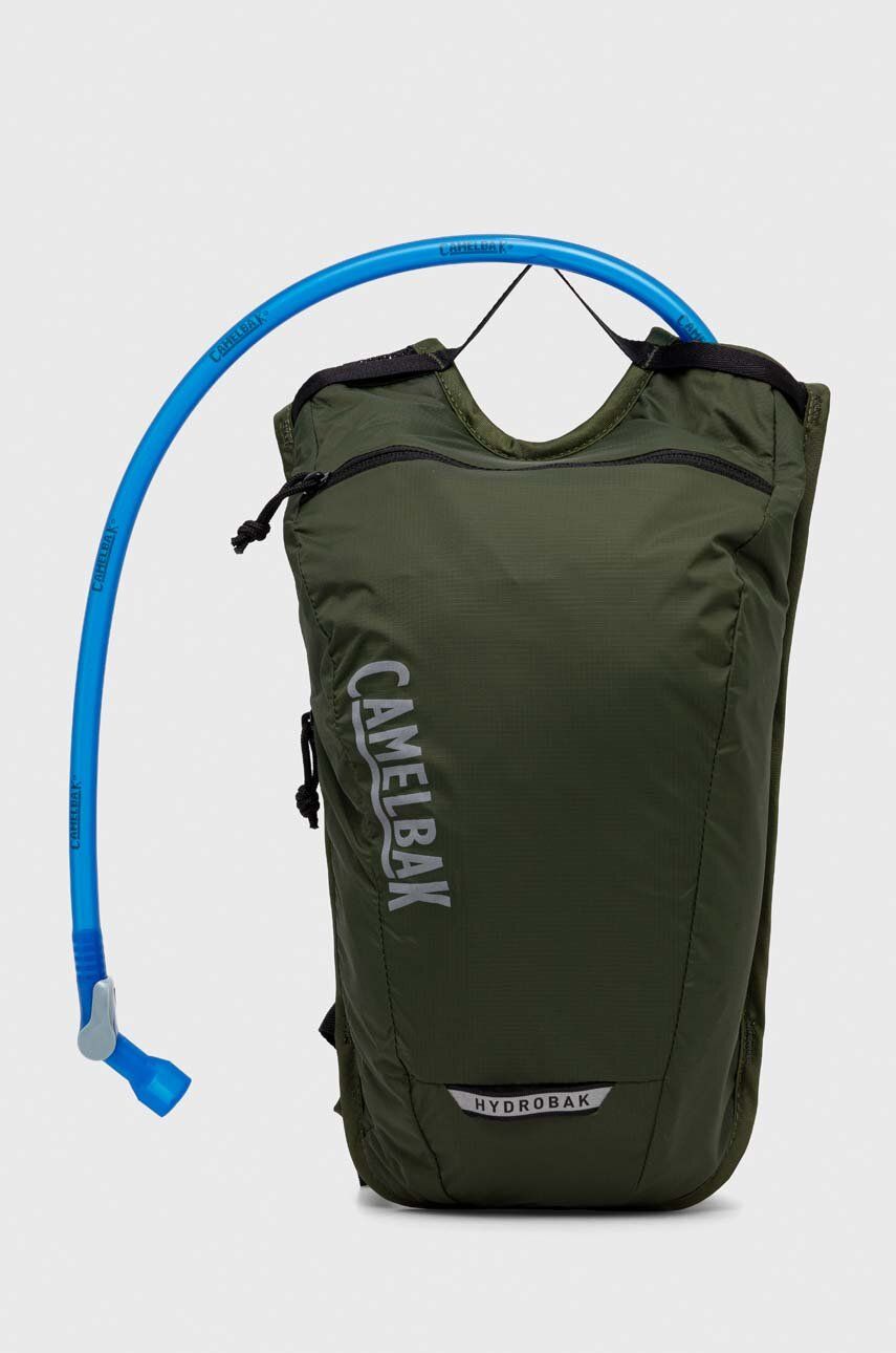 Cyklistický batoh s vodním měchem Camelbak Hydrobak Light zelená barva, s potiskem - zelená -  