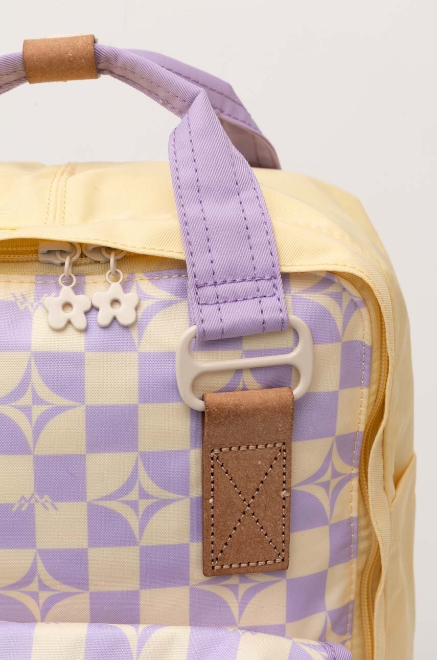 Σακίδιο πλάτης Doughnut Macaroon Kaleido χρώμα: κίτρινο, D010KD-000194 φωτογραφία