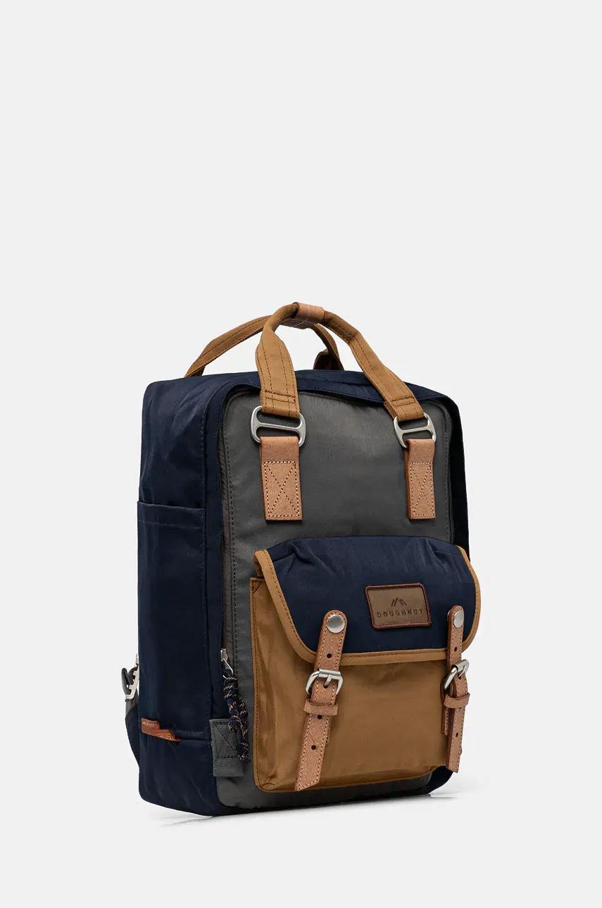 Рюкзак Doughnut Macaroon Happy Camper цвет синий большой однотонный D010HA-0070 Рюкзак Doughnut Macaroon Happy Camper цвет синий большой однотонный D010HA-0070