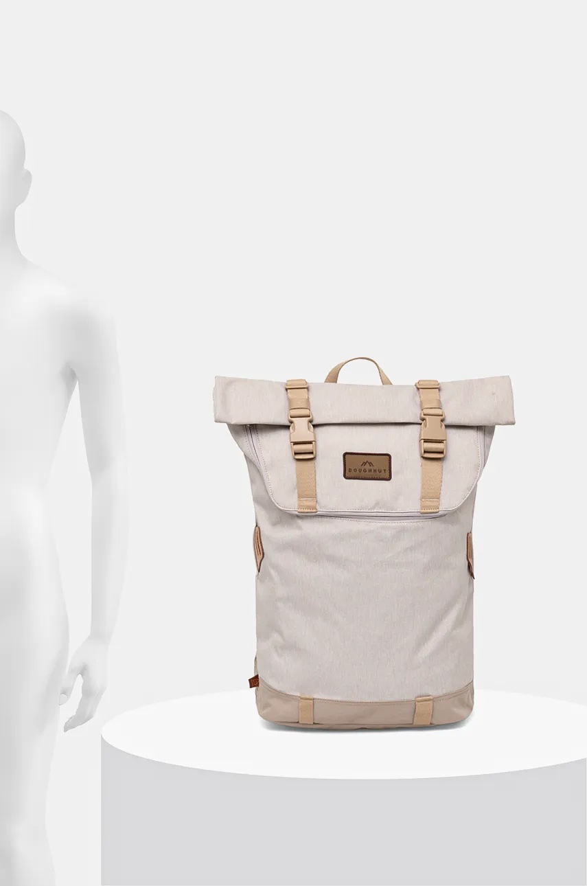 Σακίδιο πλάτης Doughnut Christopher Happy Camper χρώμα: μπεζ, D195HA-0009 φωτογραφία