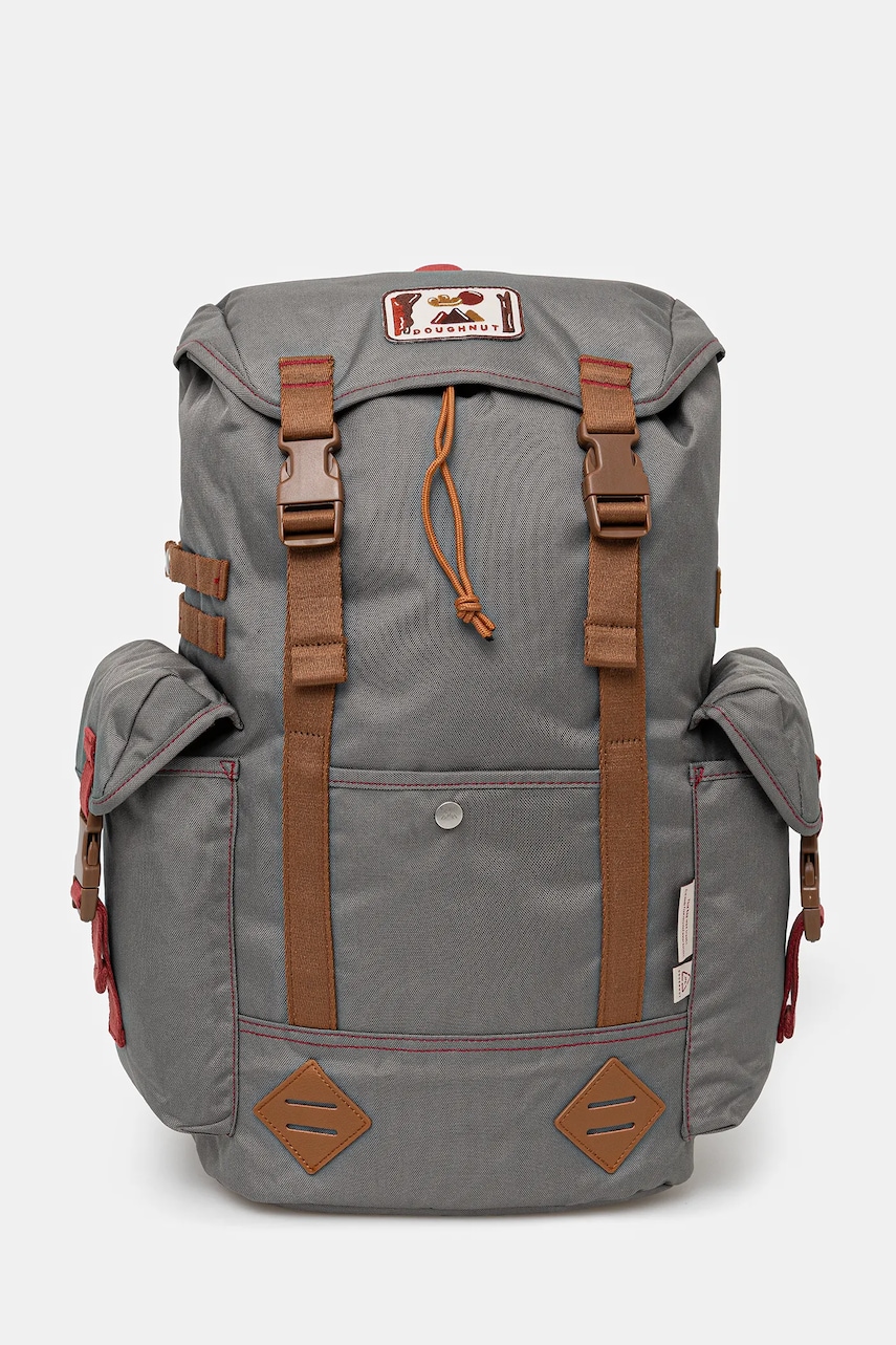 Doughnut rucsac Grounder Dreamwalker culoarea gri, mare, uni, D394DW-0006 Doughnut rucsac Grounder Dreamwalker culoarea gri, mare, uni, D394DW-0006