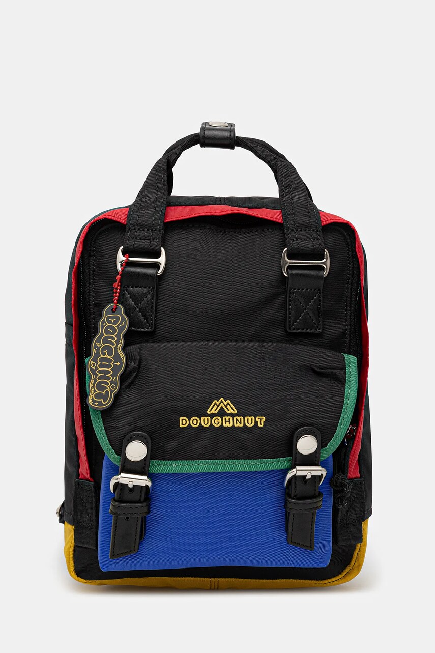 Doughnut rucsac Macaroon Mini You-Niverse culoarea negru, mic, neted, D124YU-0003