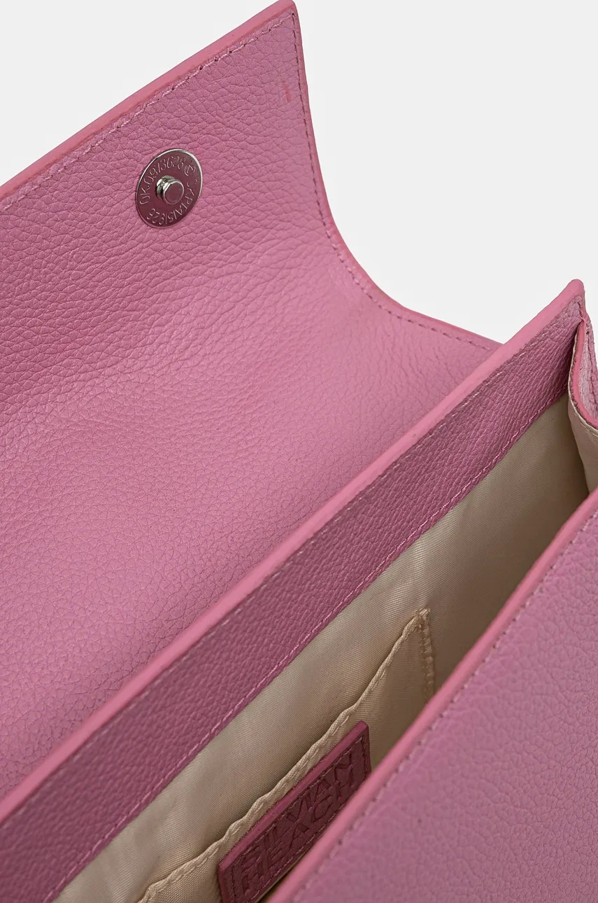 Δερμάτινη τσάντα Silvian Heach MARECHIARO χρώμα: ροζ, RCP25007BO φωτογραφία