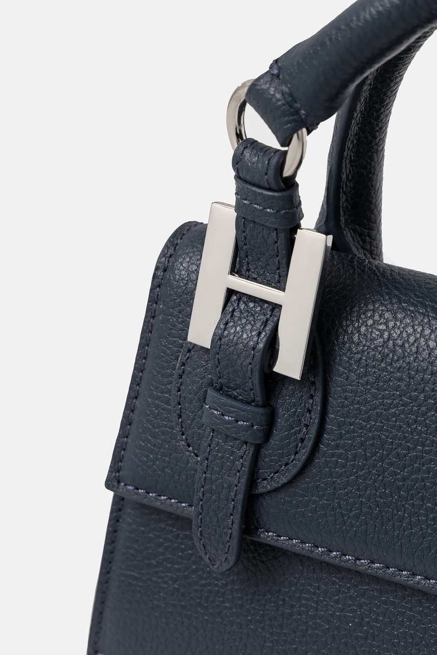 Δερμάτινη τσάντα Silvian Heach MARECHIARO χρώμα: μπλε, RCP25007BO φωτογραφία