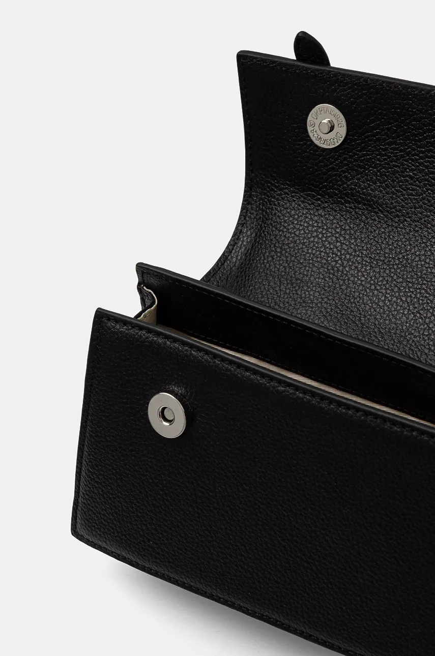 Δερμάτινη τσάντα Silvian Heach MARECHIARO χρώμα: μαύρο, RCP25007BO φωτογραφία