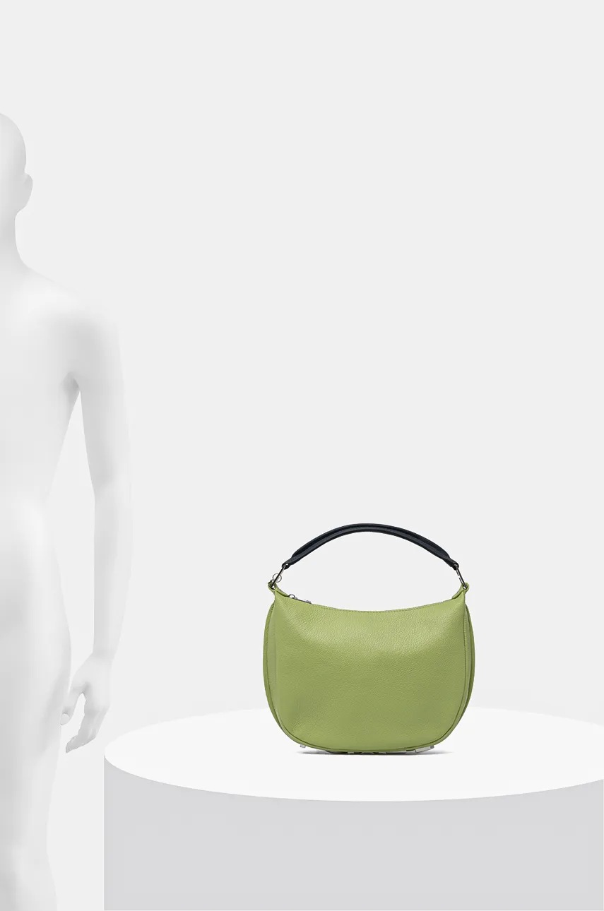 Δερμάτινη τσάντα Silvian Heach SPACCANAPOLI χρώμα: πράσινο, RCP25028BO φωτογραφία