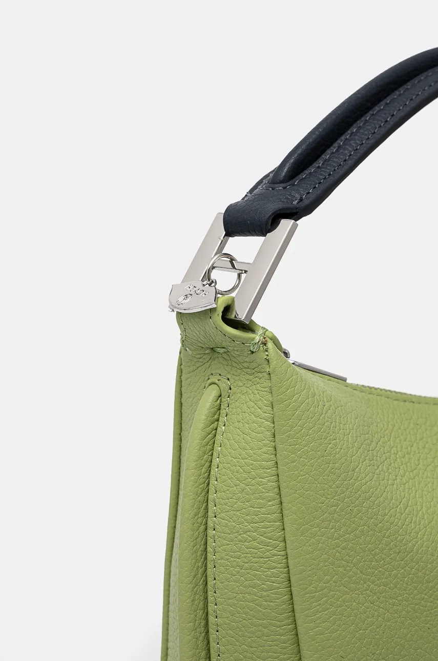Δερμάτινη τσάντα Silvian Heach SPACCANAPOLI χρώμα: πράσινο, RCP25028BO φωτογραφία