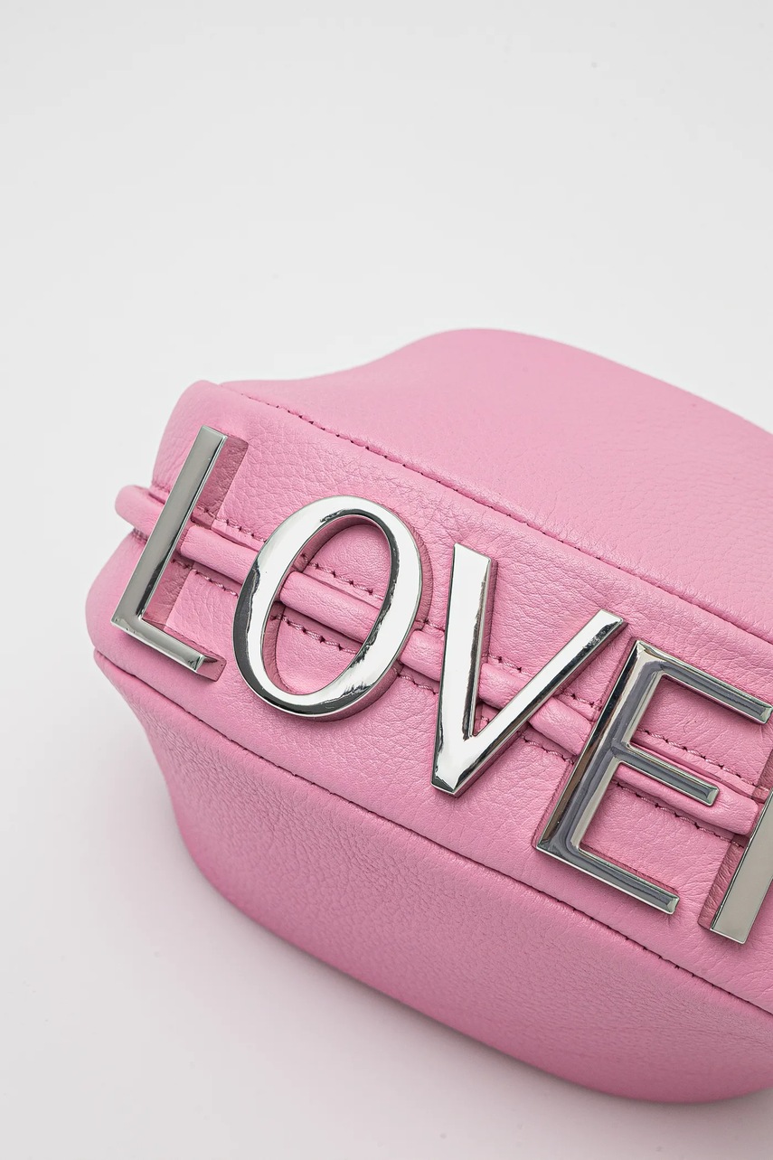 Δερμάτινη τσάντα Silvian Heach FORCELLA χρώμα: ροζ, RCP25005BO φωτογραφία