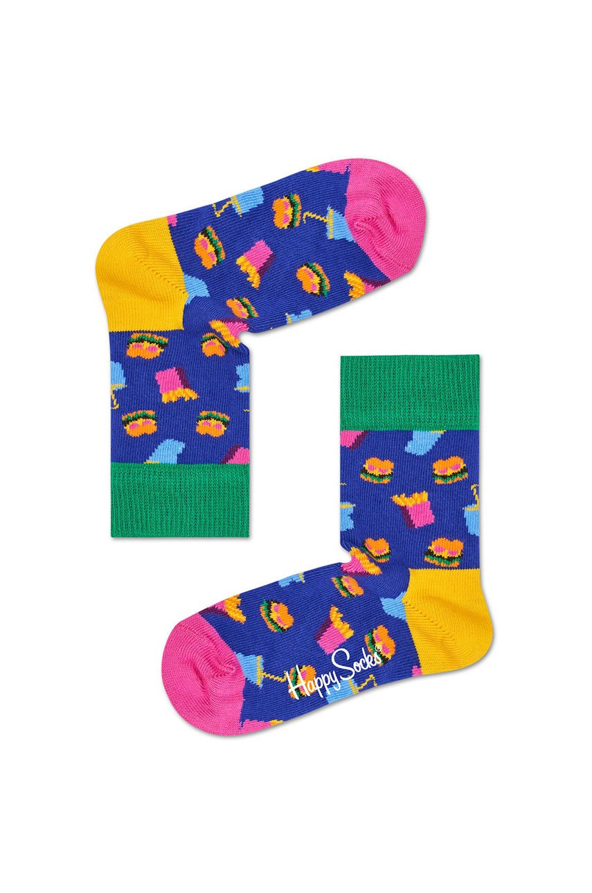 

Happy Socks - Детски чорапи 15-34 (2-бройки), Син