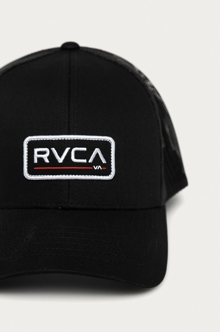 

Кепка RVCA цвет чёрный с аппликацией