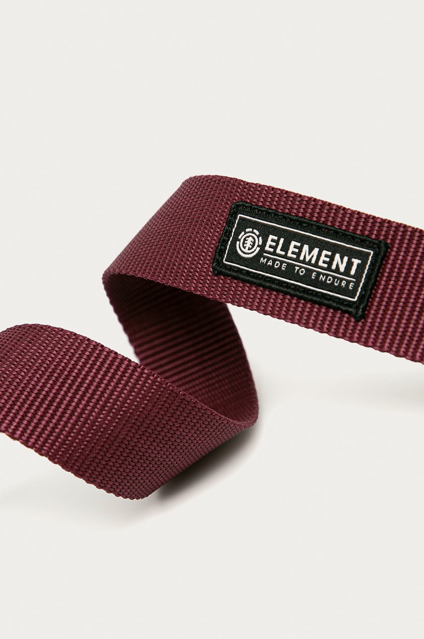

Ремінь Element чоловічий колір бордовий