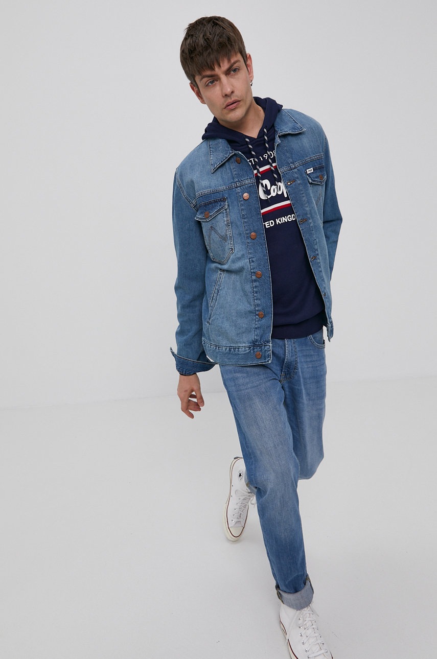 

Светр Lee Cooper чоловічий колір синій легкий