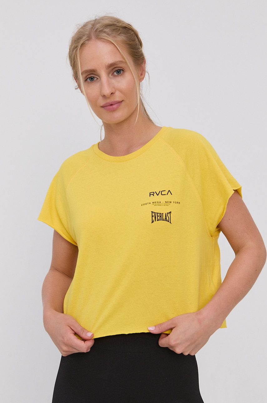 RVCA - Tricou din bumbac