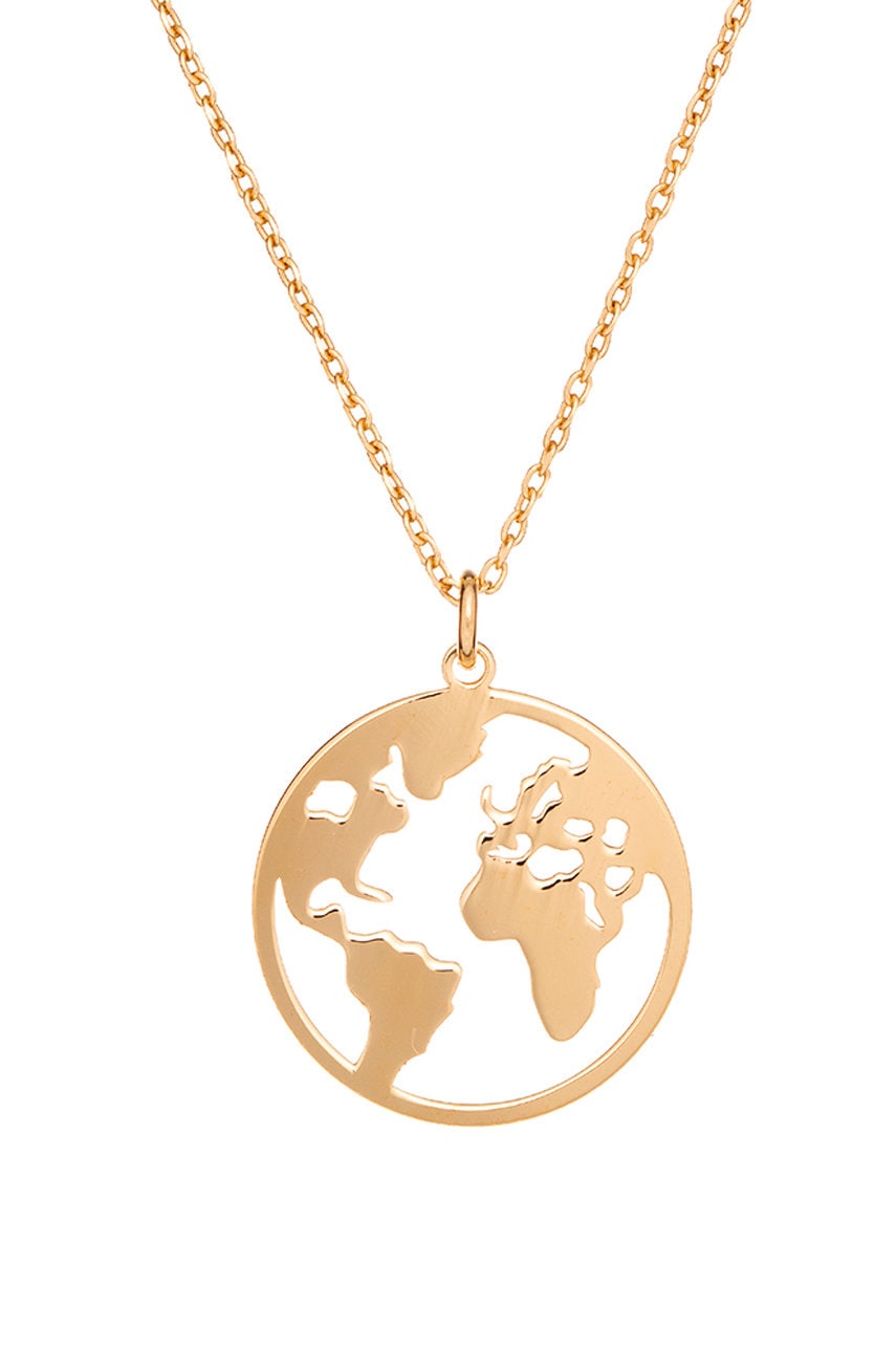 ANIA KRUK Ania Kruk - Κολιέ από επιχρυσωμένο ασήμι Azymut