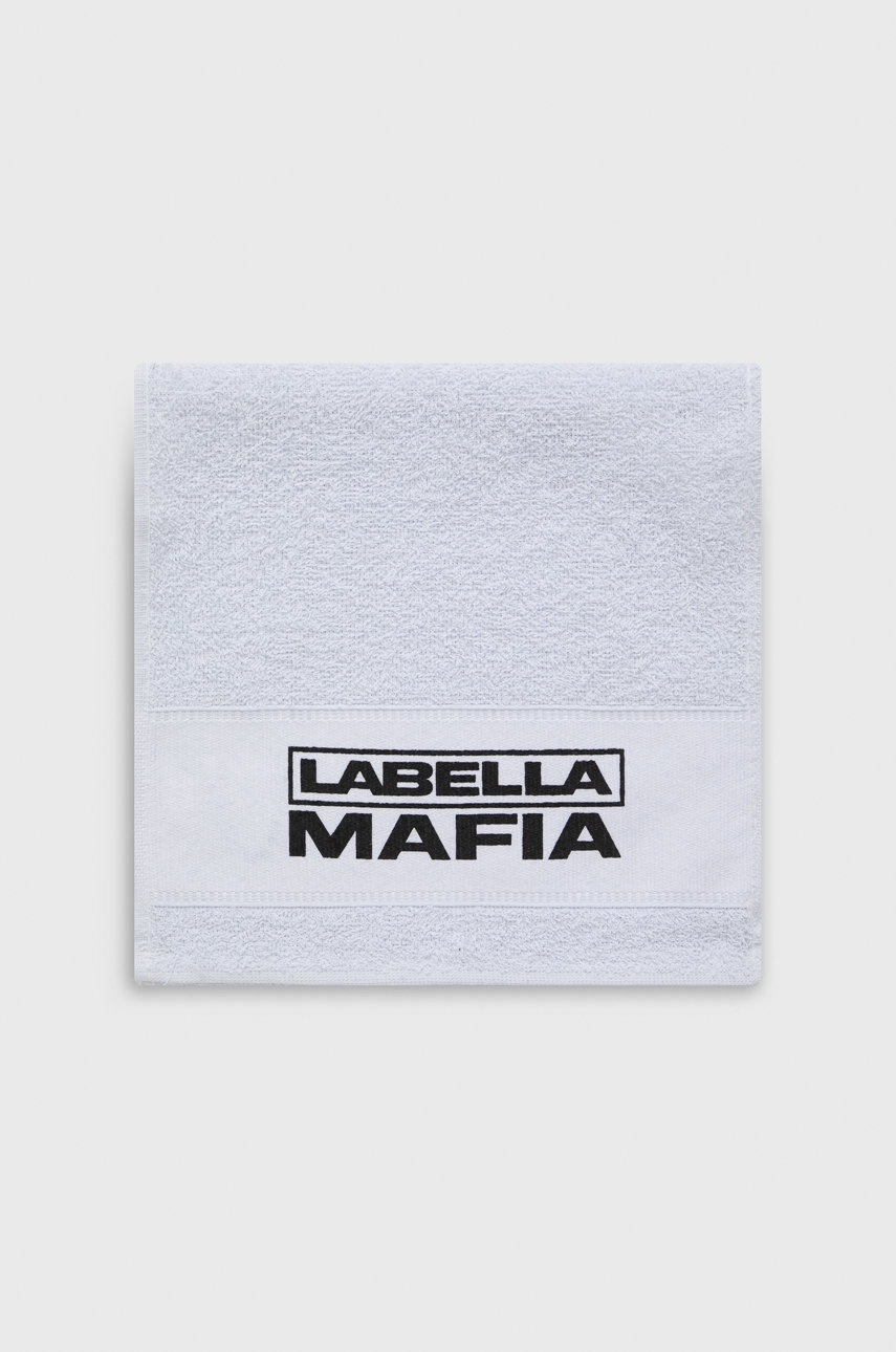 

Рушник для спортзалу LaBellaMafia Black And Gold колір білий