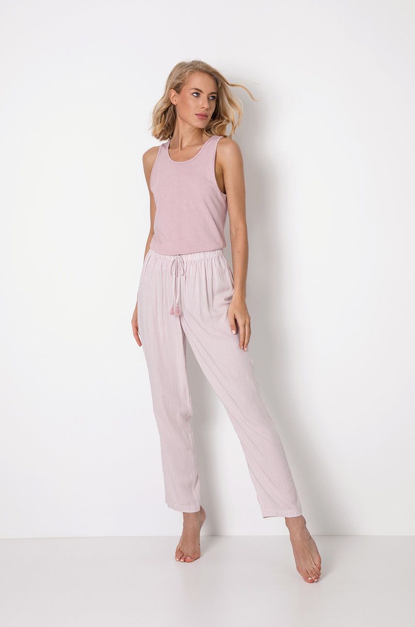 Aruelle pijama femei, culoarea roz answear.ro imagine noua
