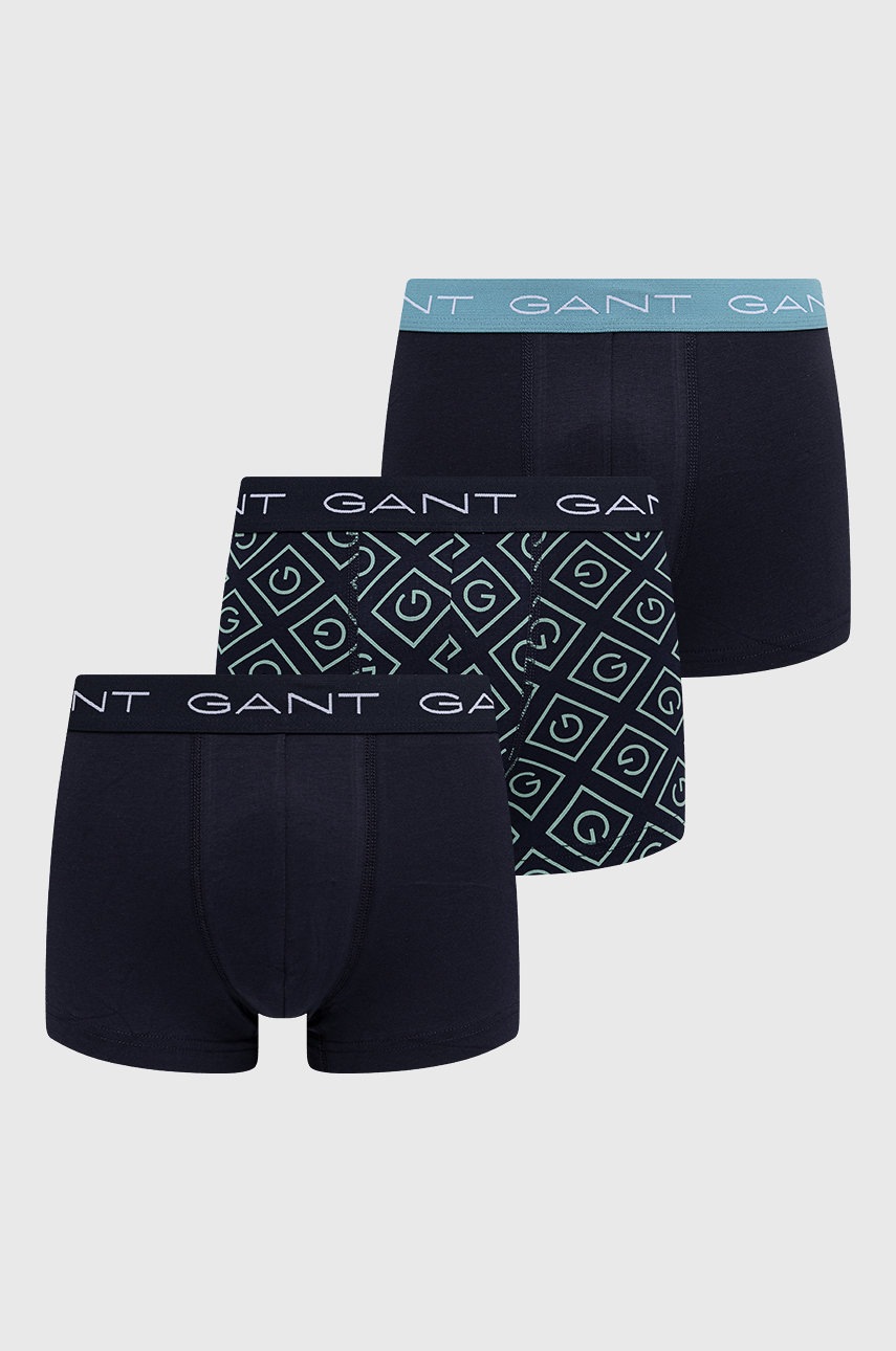 

Боксерки Gant мъжки в тъмносиньо, Тъмносин