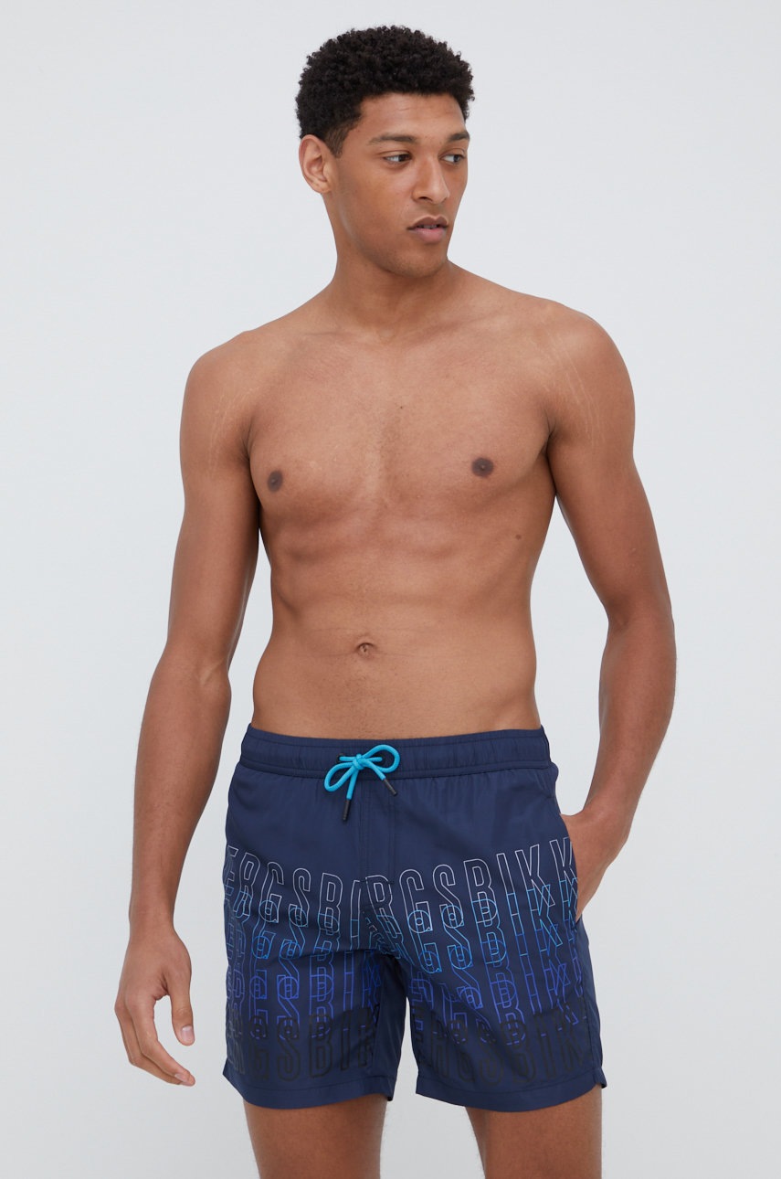 

Плувни шорти Bikkembergs в тъмносиньо, Тъмносин