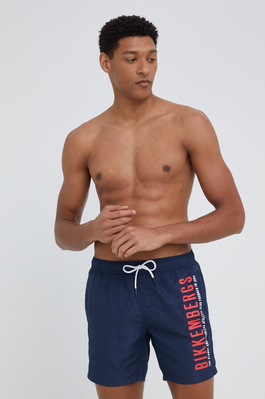 

Плувни шорти Bikkembergs в тъмносиньо, Тъмносин