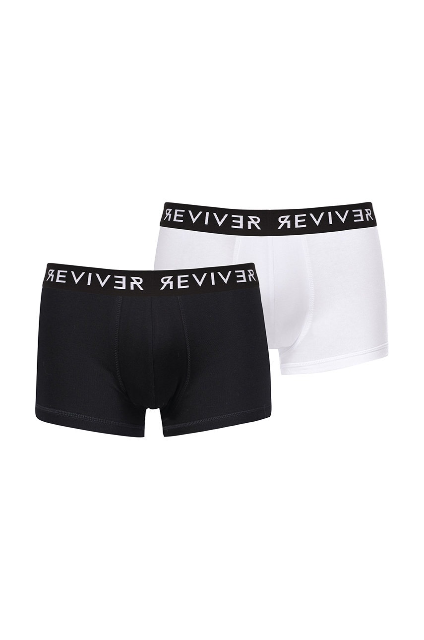 

Боксерки Lorin X Reviver (2 чифта) в черно, Черен