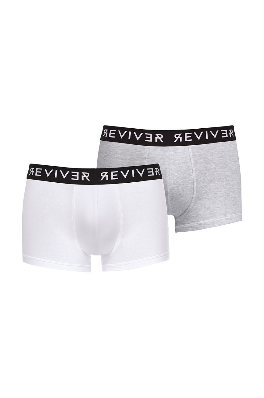 

Боксерки Lorin X Reviver (2 чифта) в бяло, Бял