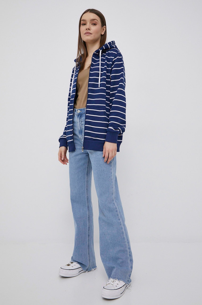 

Кофта Cross Jeans женская цвет синий узор