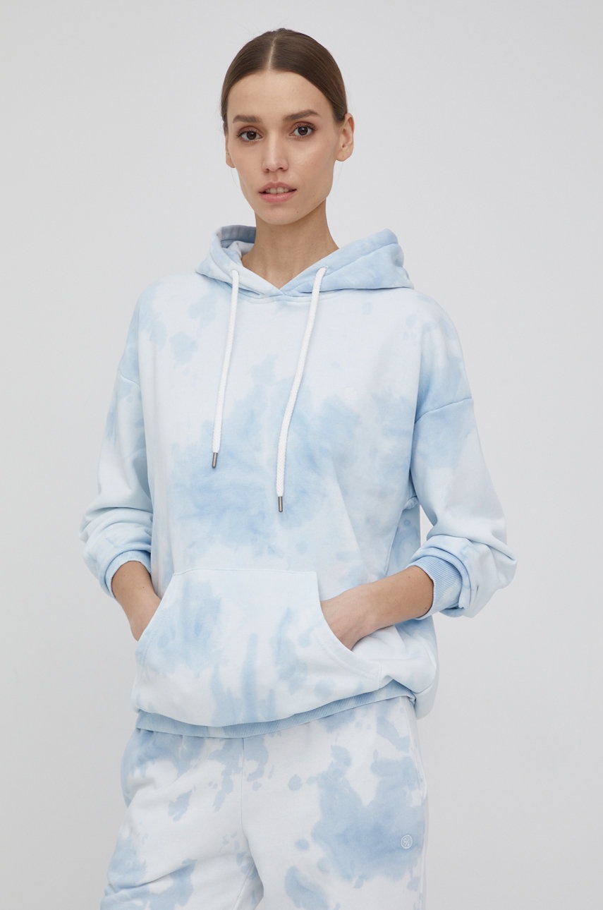 

Суичър Cross Jeans дамска с десен, Син