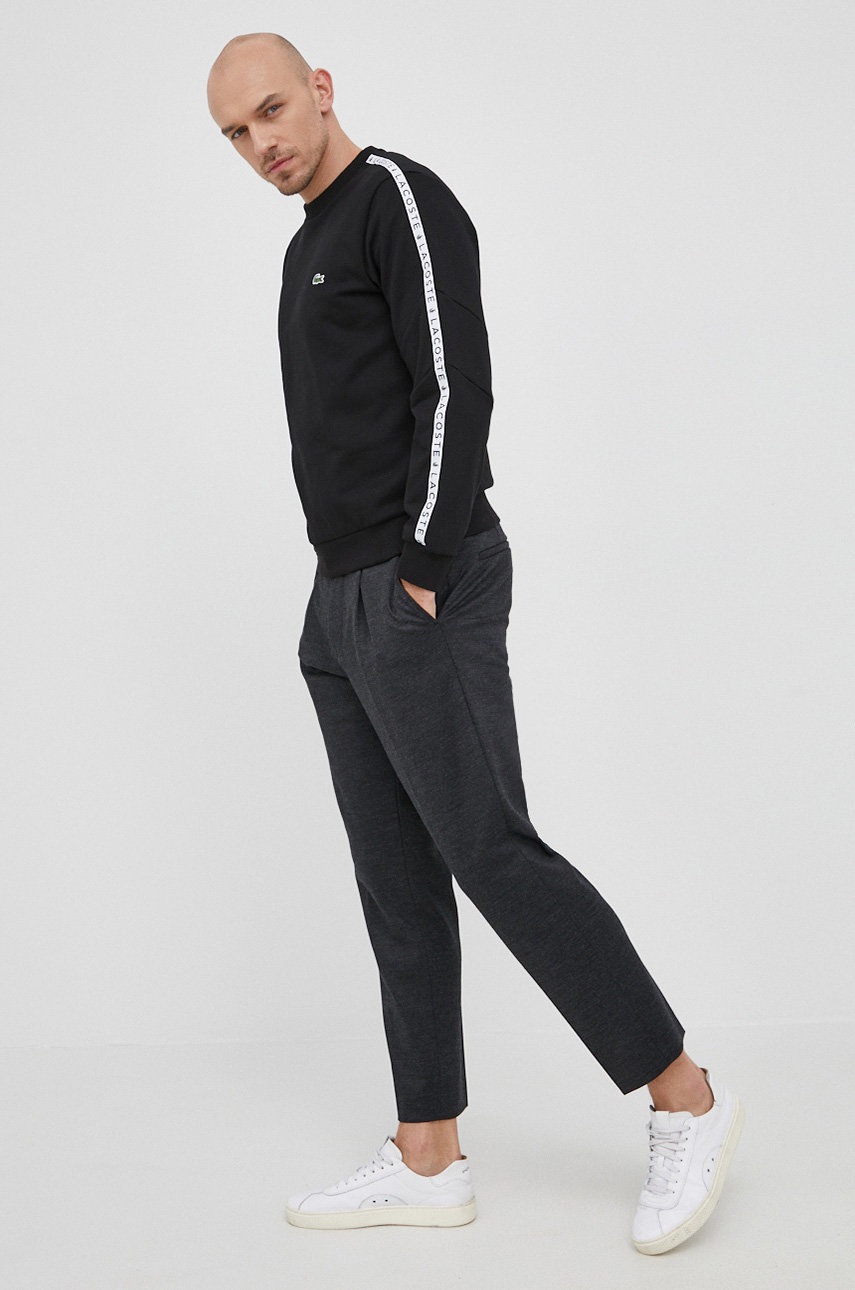 

Кофта Lacoste чоловіча колір чорний
