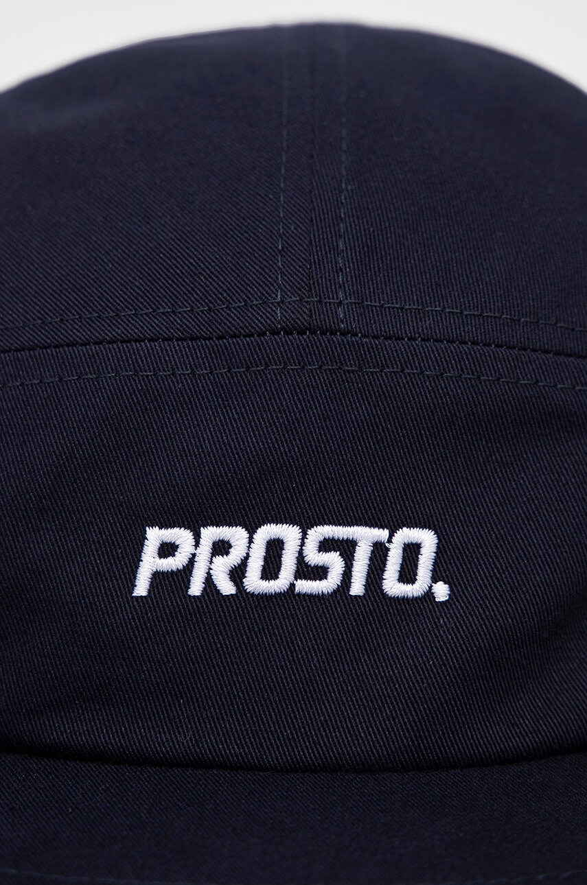 

Кепка Prosto Screw цвет синий однотонная