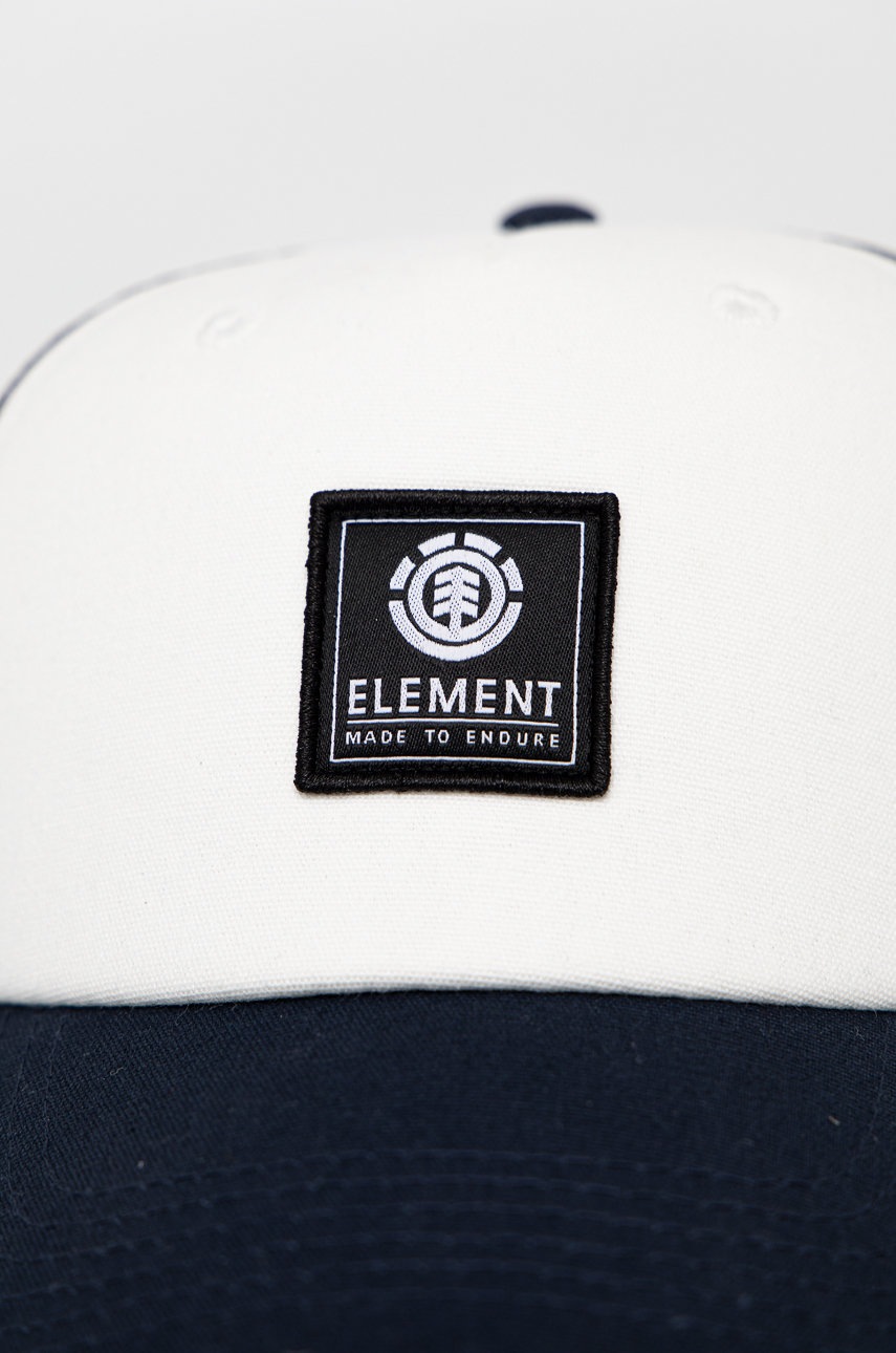 

Шапка Element колір синій з аплікацією