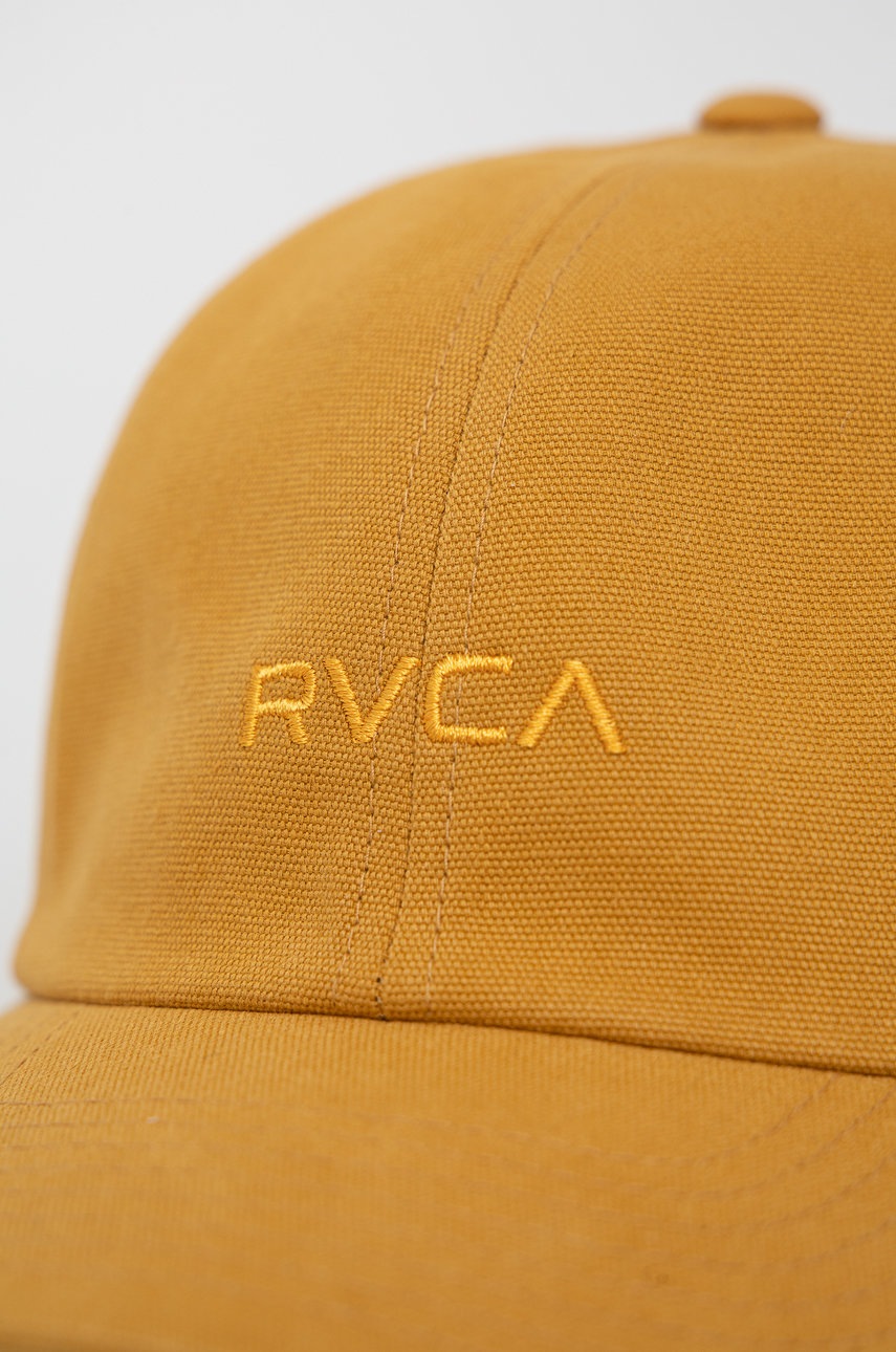 

Кепка RVCA цвет жёлтый однотонная