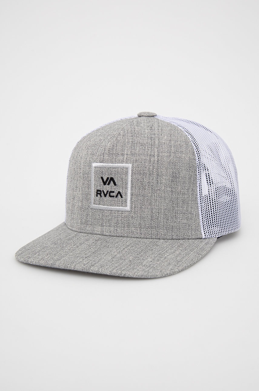 

Шапка с вълна RVCA в сиво, Сив
