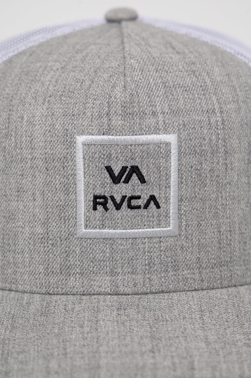 

Кепка з домішкою вовни RVCA колір сірий
