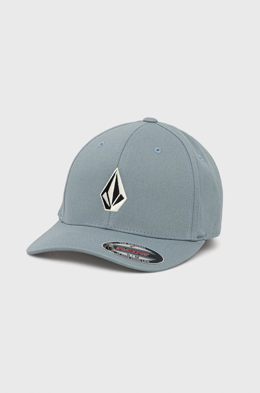 

Шапка Volcom с апликация, Син