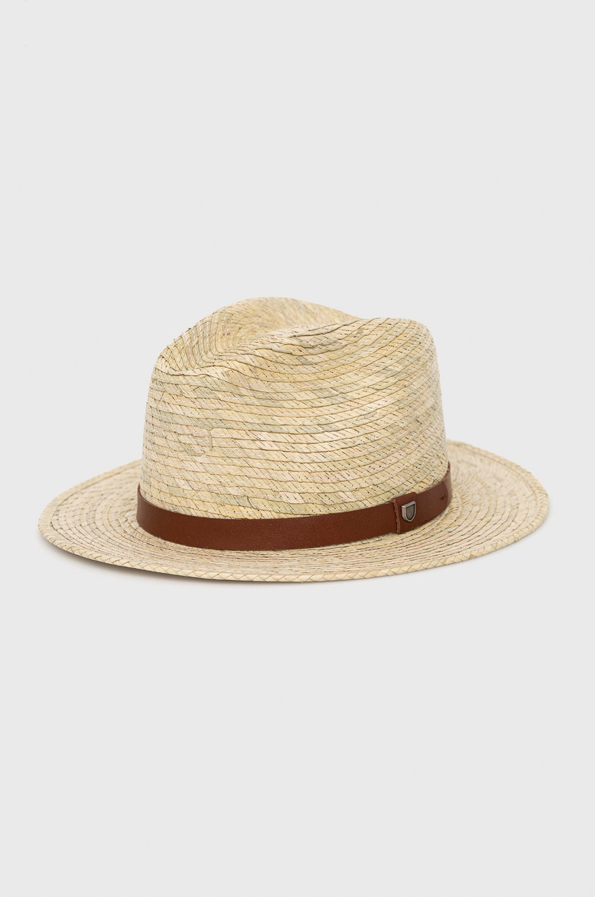 Brixton palarie culoarea bej Brixton palarie culoarea bej answear.ro