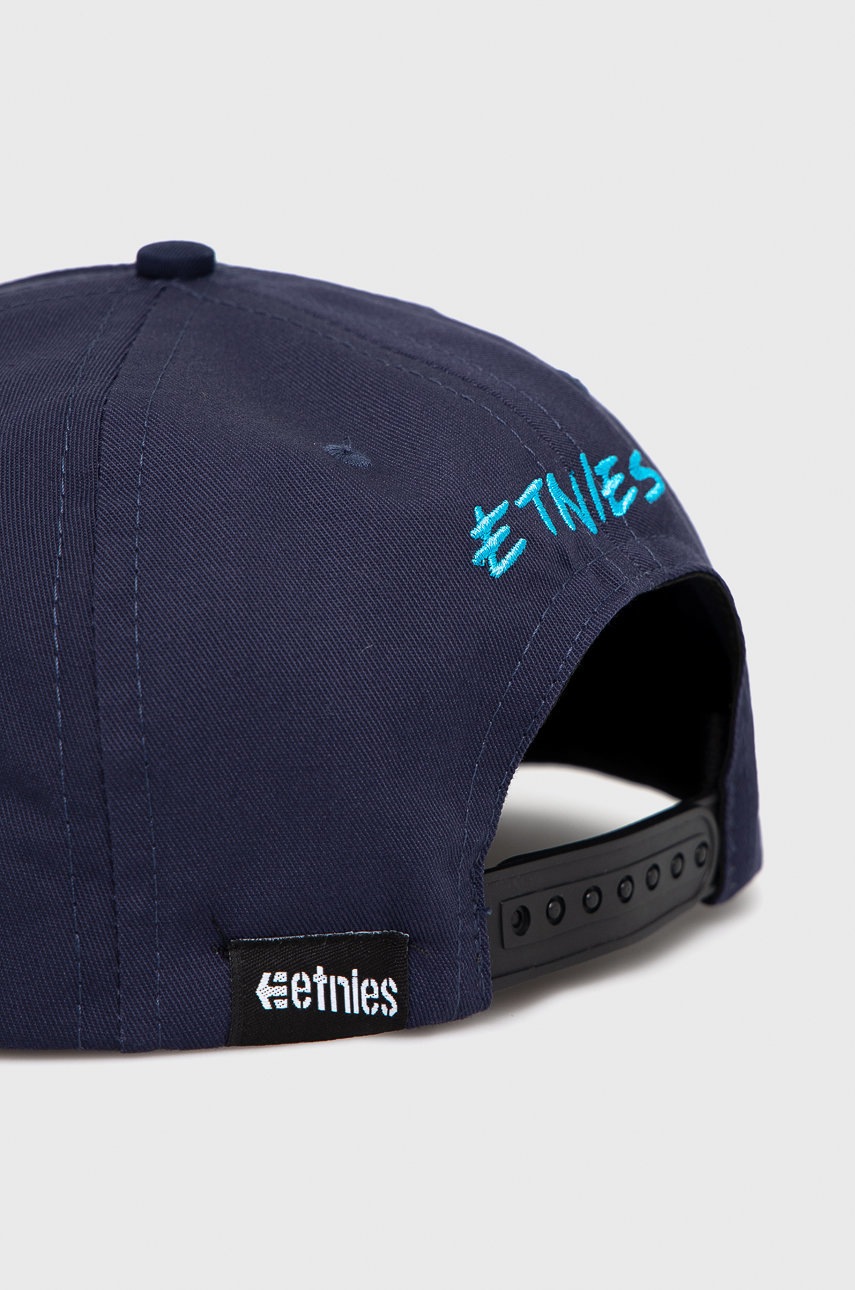 

Кепка Etnies цвет синий с аппликацией