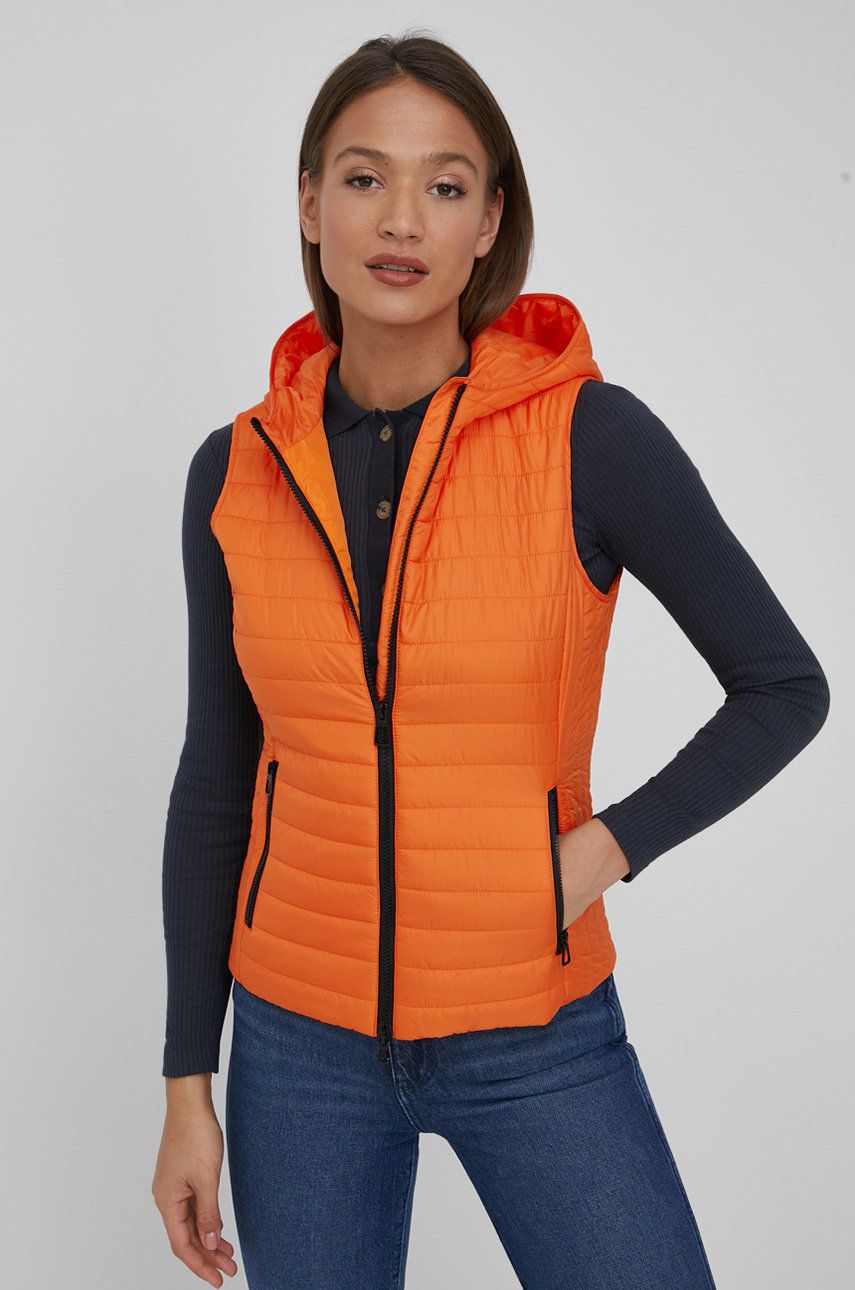 Geox vesta Ascythia femei, culoarea portocaliu, de tranzitie answear.ro imagine 2022 13clothing.ro