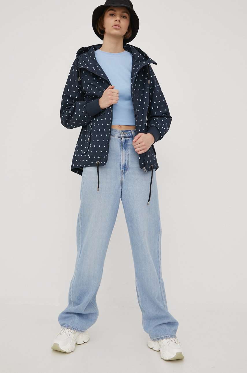 

Куртка Cross Jeans жіноча колір синій перехідна