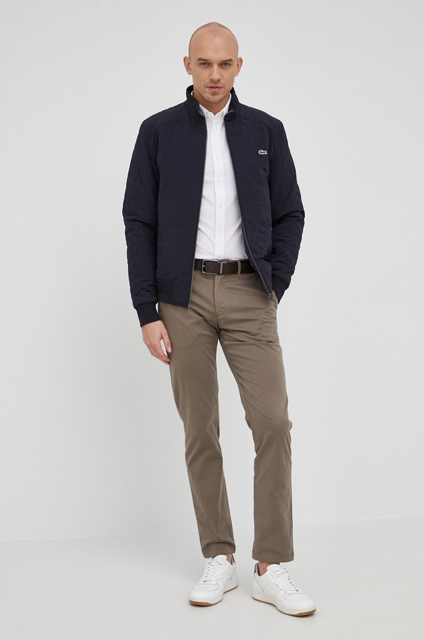 

Куртка Lacoste мужская цвет синий переходная