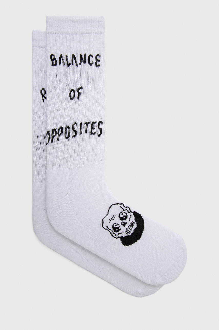 

Чорапи RVCA в бяло, Бял