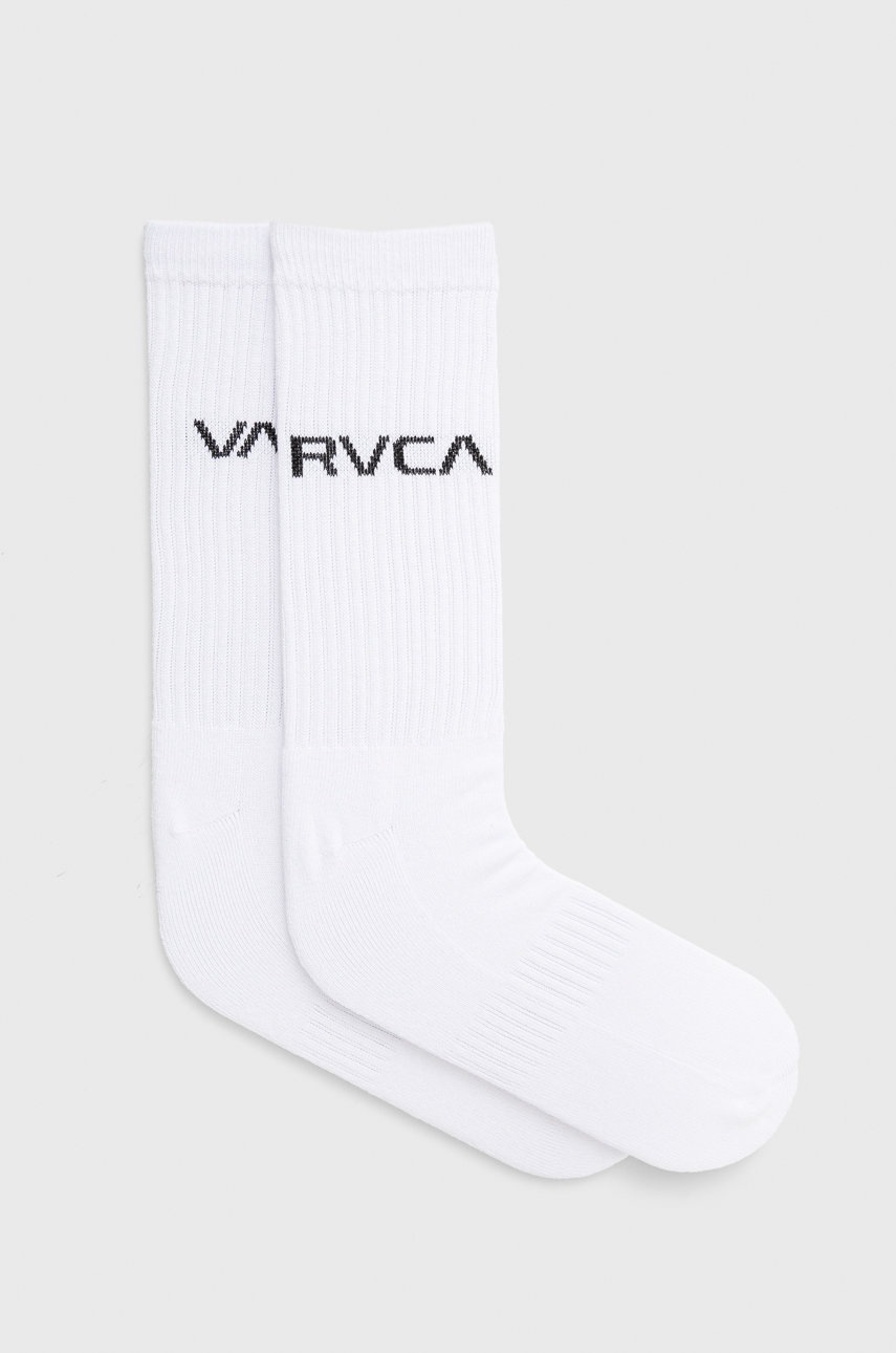 

Чорапи RVCA мъжки в бяло, Бял