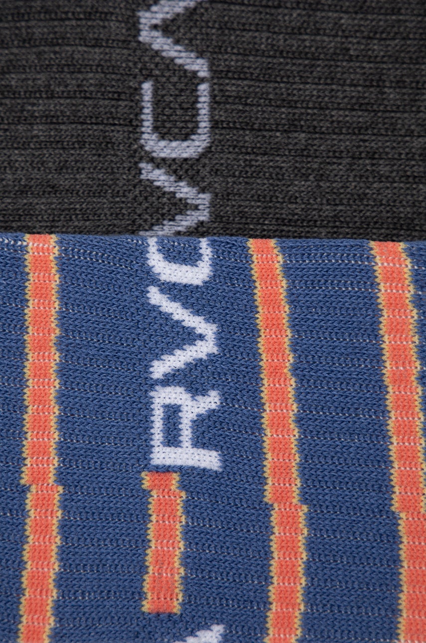 

Носки RVCA (2-pack) мужские цвет серый